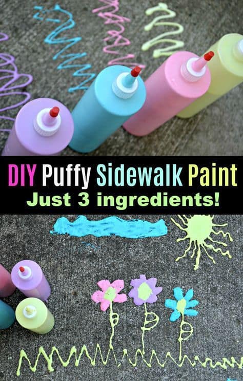image of Puffy Sidewalk Paint