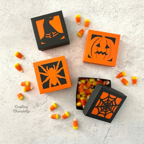DY Halloween Treat Boxes 