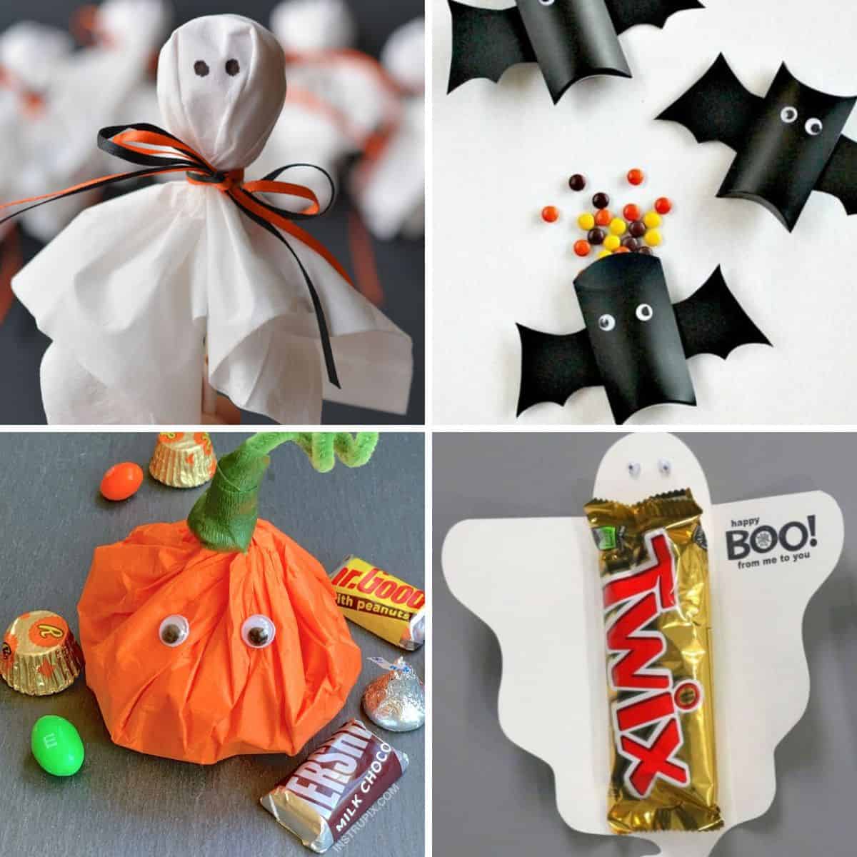 Kid DIY - Halloween Candy Treat Bags - Mom Spark - Mom Blogger
