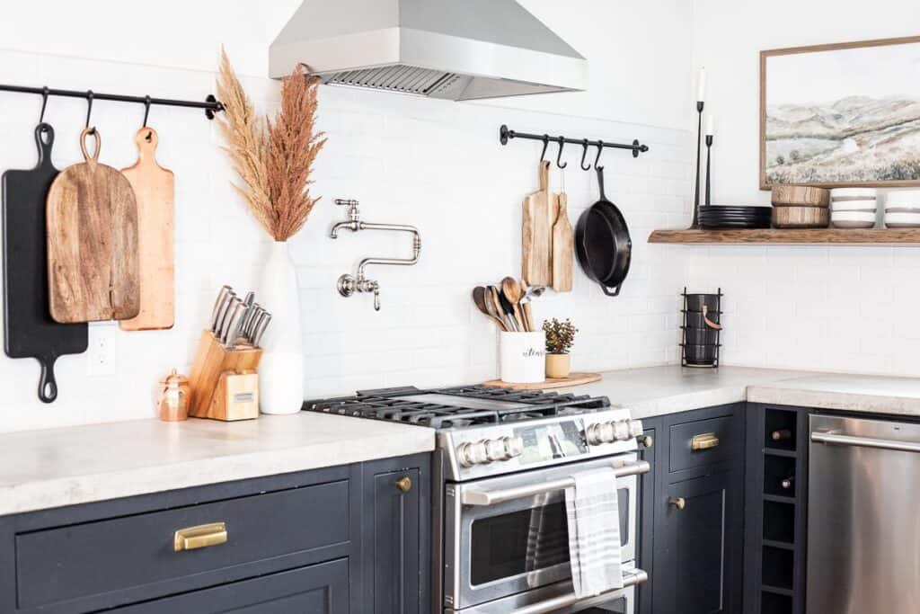 Modern Rustic Fall Kitchen Decor