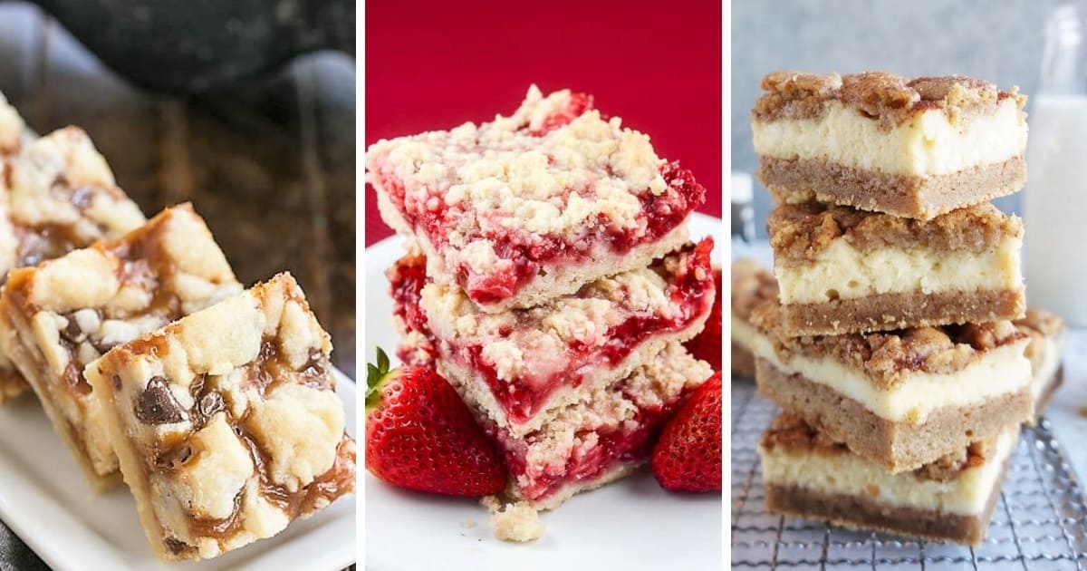 20 Quick and Easy Dessert Bar Recipes The Crafty Blog Stalker