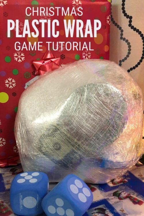 How to Make and Play the Christmas Plastic Wrap Game