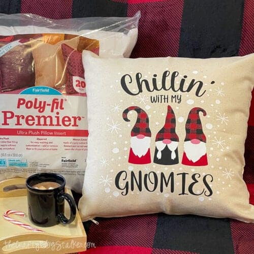 Gnomies Holiday Pillow Cover