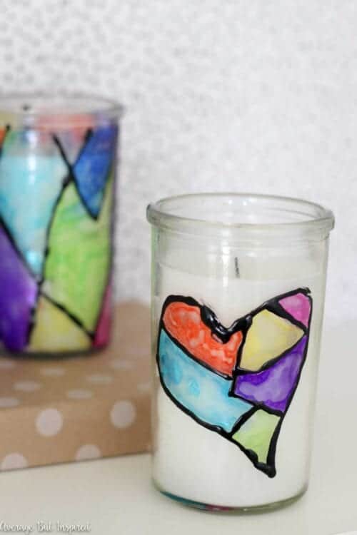 How to Make Stained Glass with Sharpies