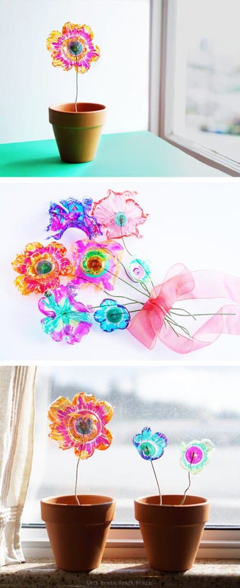 Recycled Flowers 