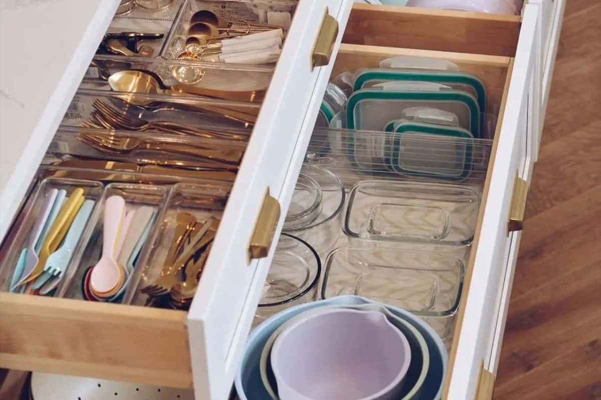 How to Organize Kitchen Drawers.