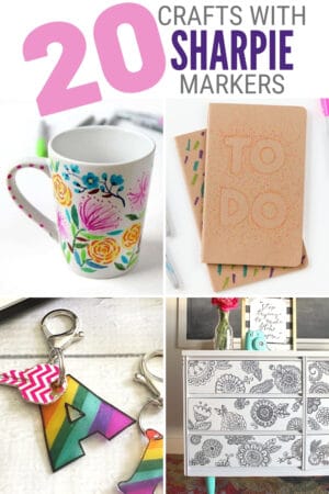 20 Crafts You Can Make at Home with Sharpie Markers