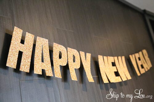 happy new year printable banner