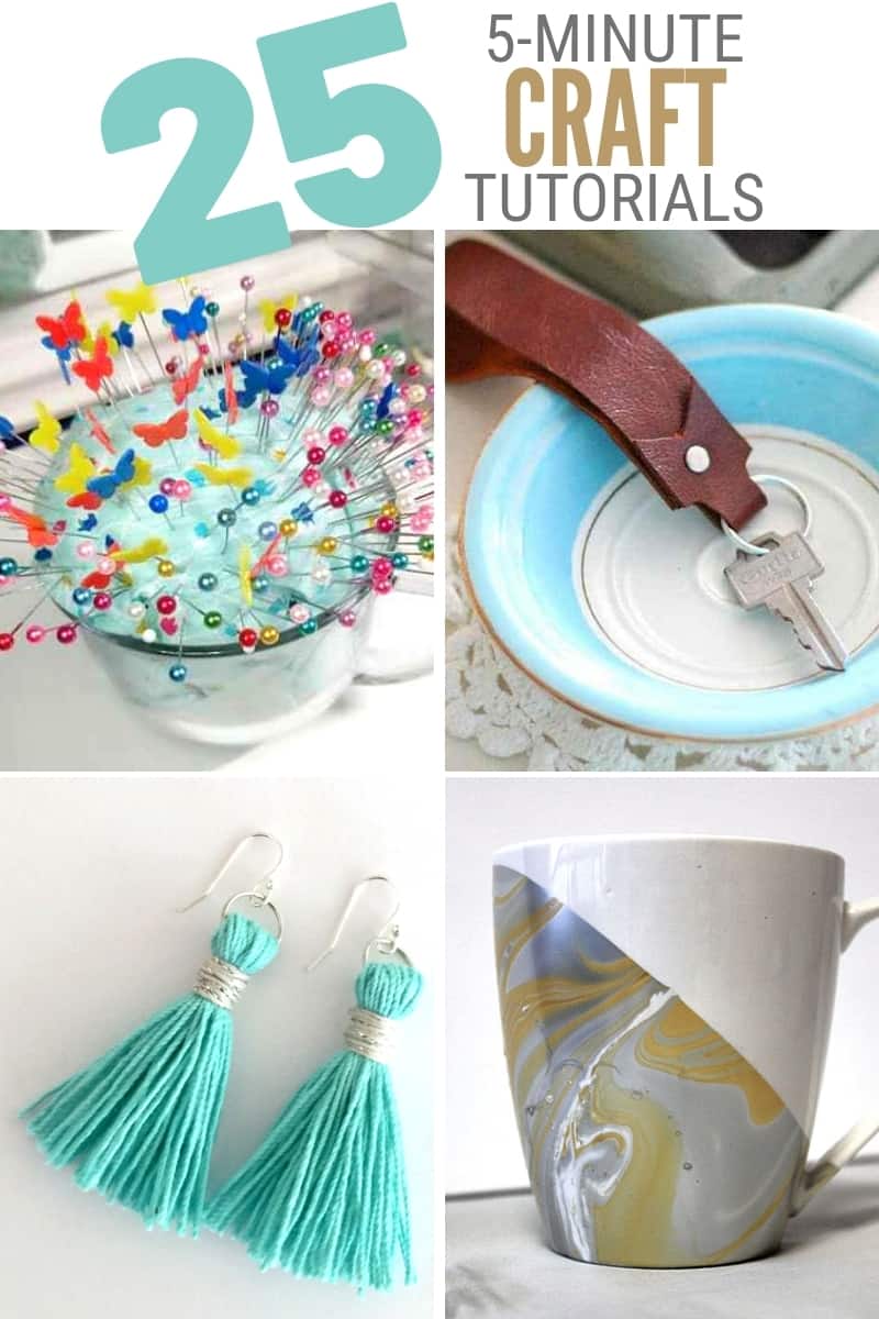 5 minute craft gift ideas