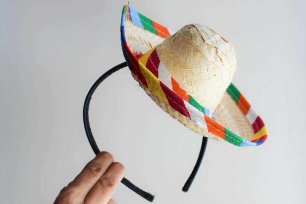 DIY Sombrero Headband.
