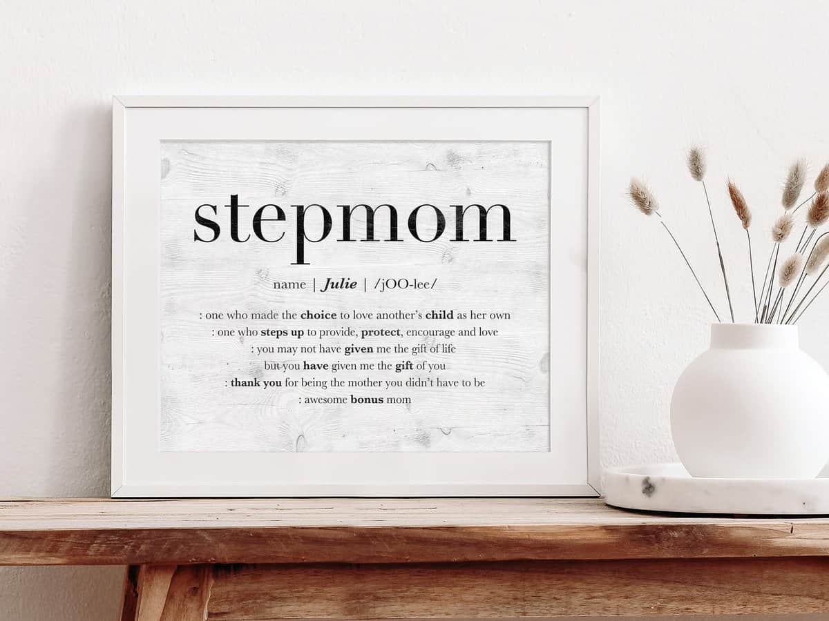 Stepmom Definition Print.