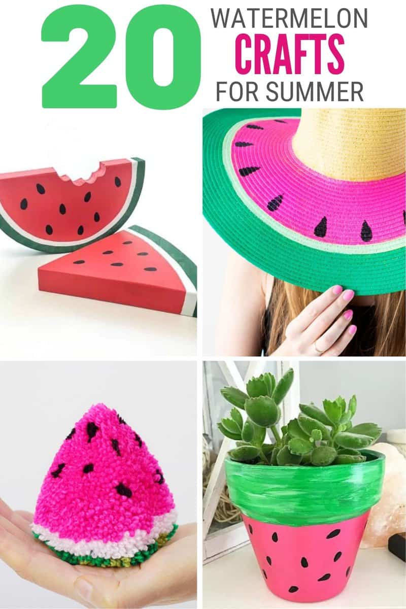 Top 20 Fun Watermelon Crafts Perfect for Summer - Crafty Blog Stalker