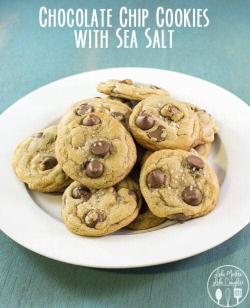 chocolate chip cookies with sea salt 