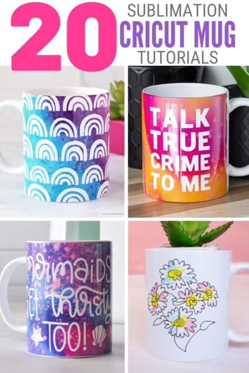 DIY Sublimation Mugs Using Cricut