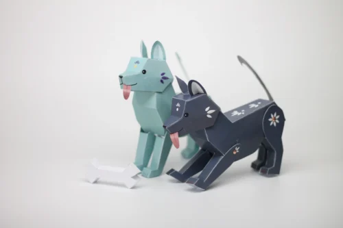 Print and make easy to assemble Paper Toys for free!