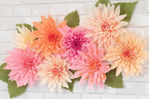 27 Easy Paper Flowers With Tutorials - The Crafty Blog Stalker