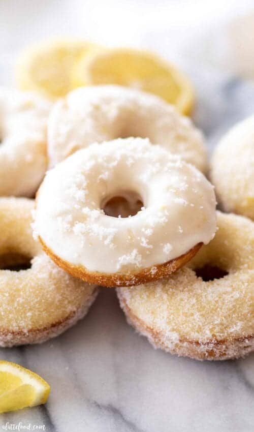 Baked Lemon Donuts Recipe 