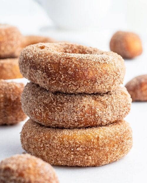 Cinnamon Sugar Biscuit Donuts 