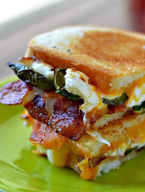 Jalapeno Popper Grilled Cheese 