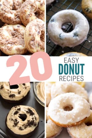 20 Easy Donut Recipes that are Delish! - The Crafty Blog Stalker
