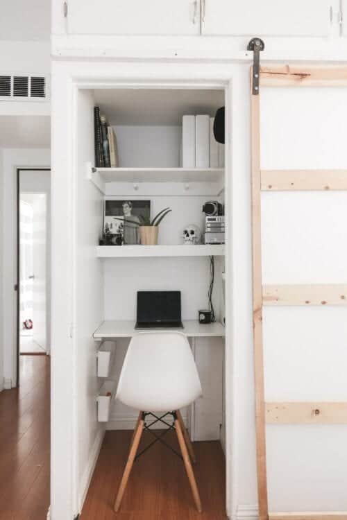 Your Closet Should Be a Mini Home Office.