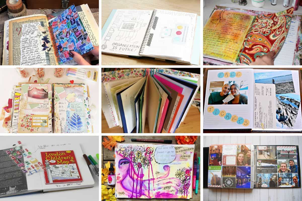 Easy Collage Organization Ideas And Tips For Art Journaling - Artful Haven