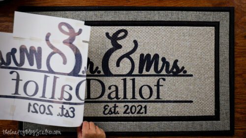 enlever l'impression par sublimation du tapis