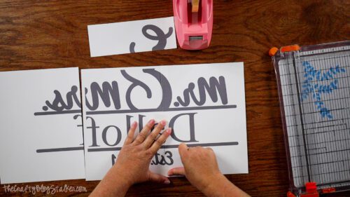 utiliser du ruban chauffant pour attacher les pages ensemble