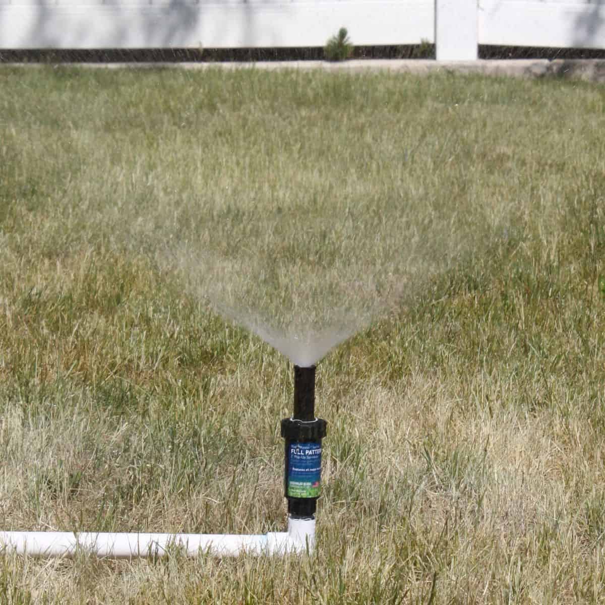 How To Make A Sprinkler How to Make an Above Ground Sprinkler System - The Crafty Blog Stalker