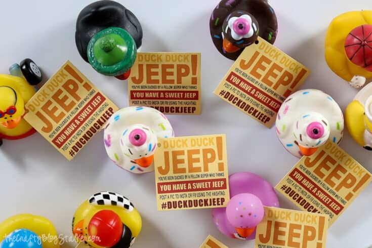 Duck Duck Jeep Printable Tags - The Crafty Blog Stalker