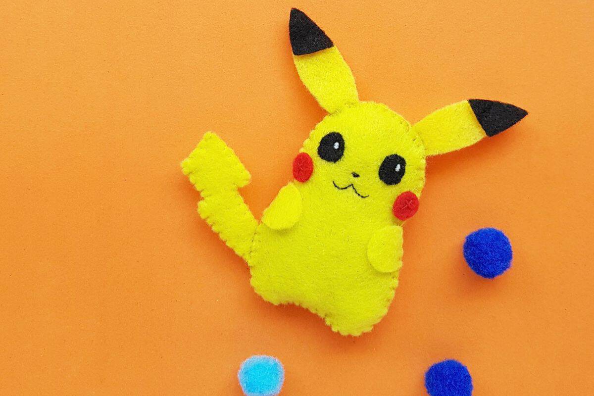 Pokémon Felt Pikachu.