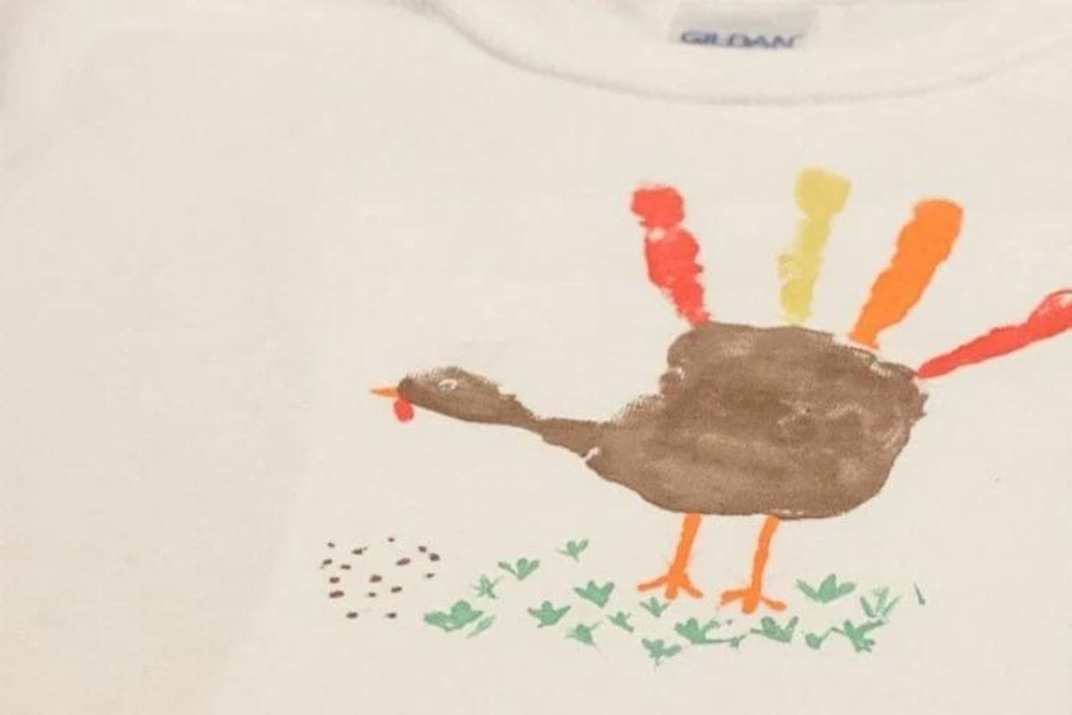 Turkey Handprint T-Shirt.