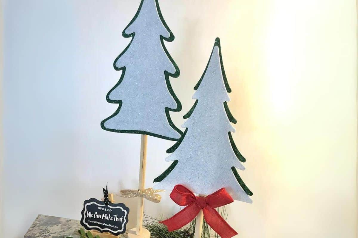 Felt Christmas Tree Decor.