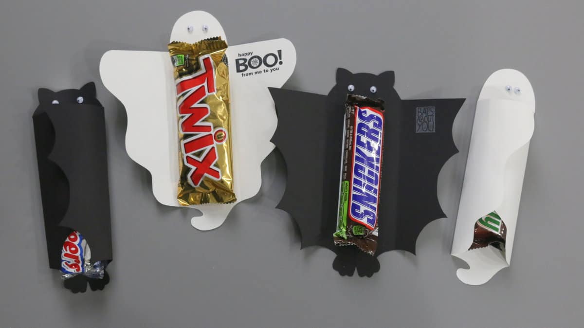Halloween Treat Candy Bar Cover.