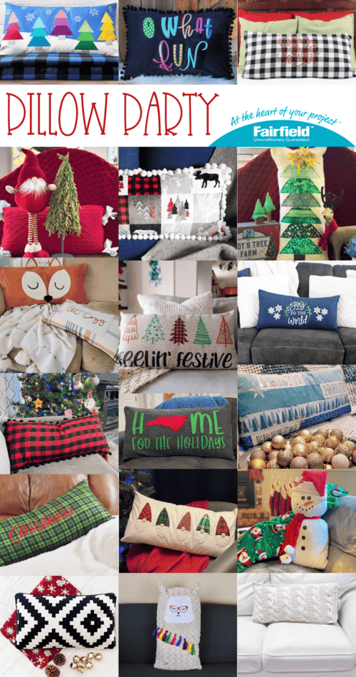Pillow Party Fairfield World Winter and Christmas 