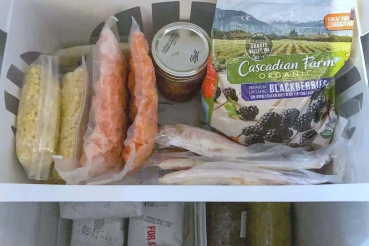 Organize Your Chest Freezer On the Cheap.