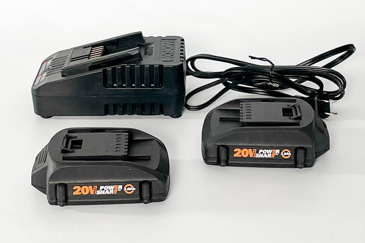 20 volt rechargeable batteries with quick charging base