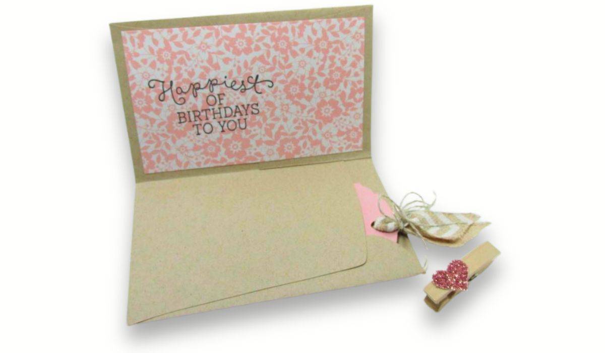 Envelope Gift Card Holder.