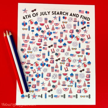 4th of July printable search find 3