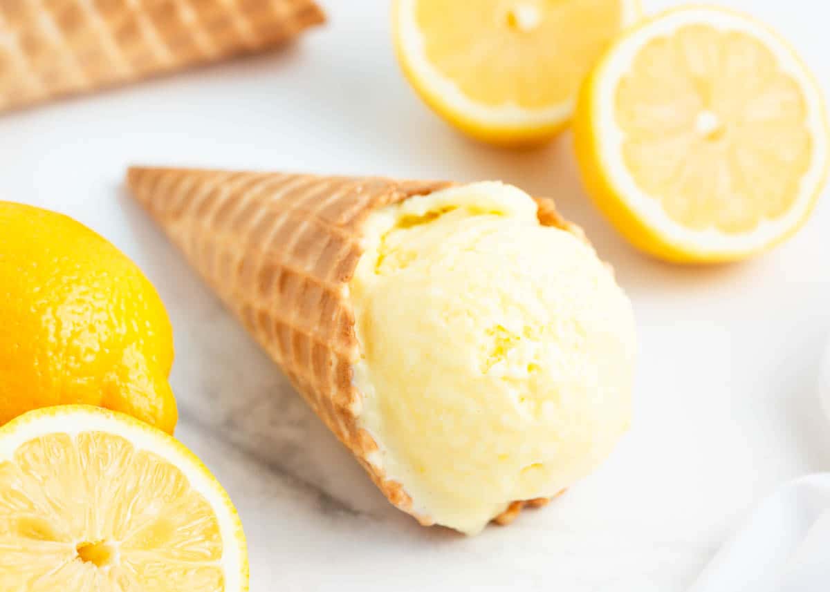 Lemonade Ice Cream.