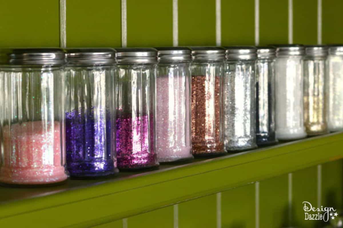 Unique Storage Containers for the Craft Room.
