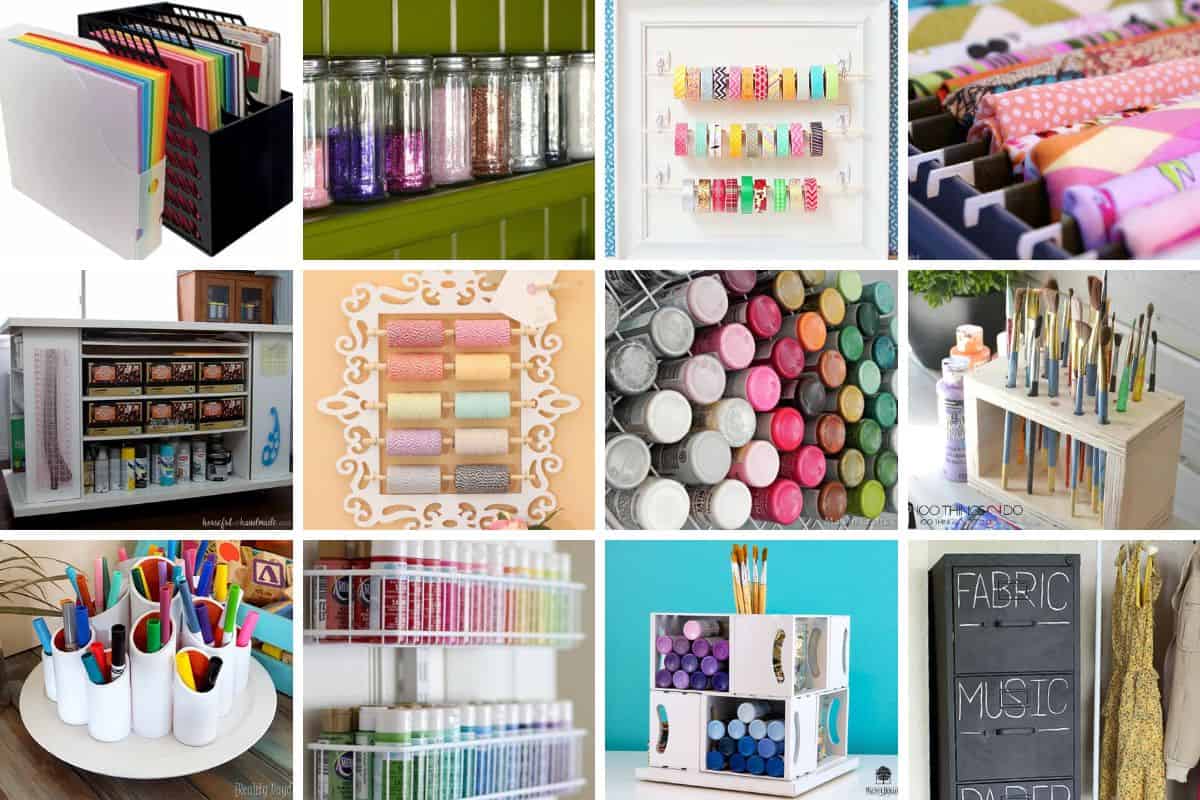 8 DIY Art Caddy Ideas That Will Organize Your Creative Mess