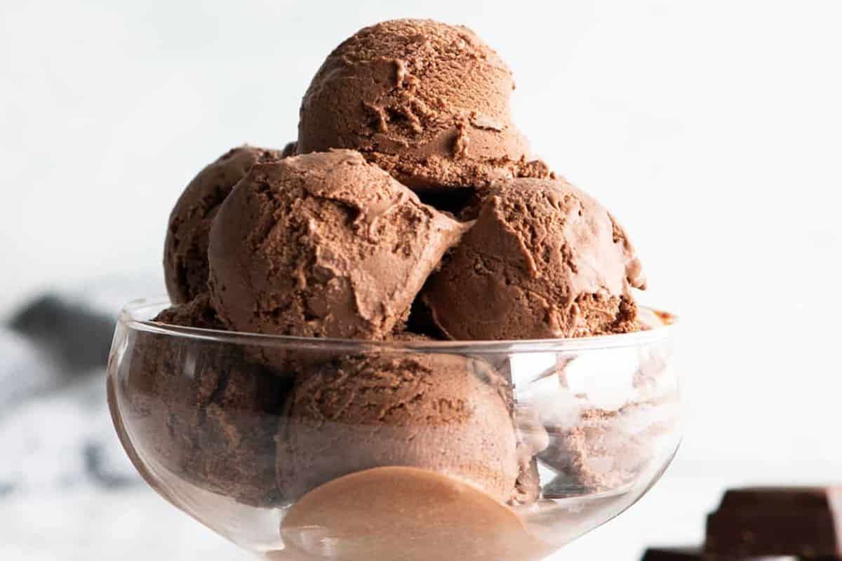 Chocolate Ice Cream.