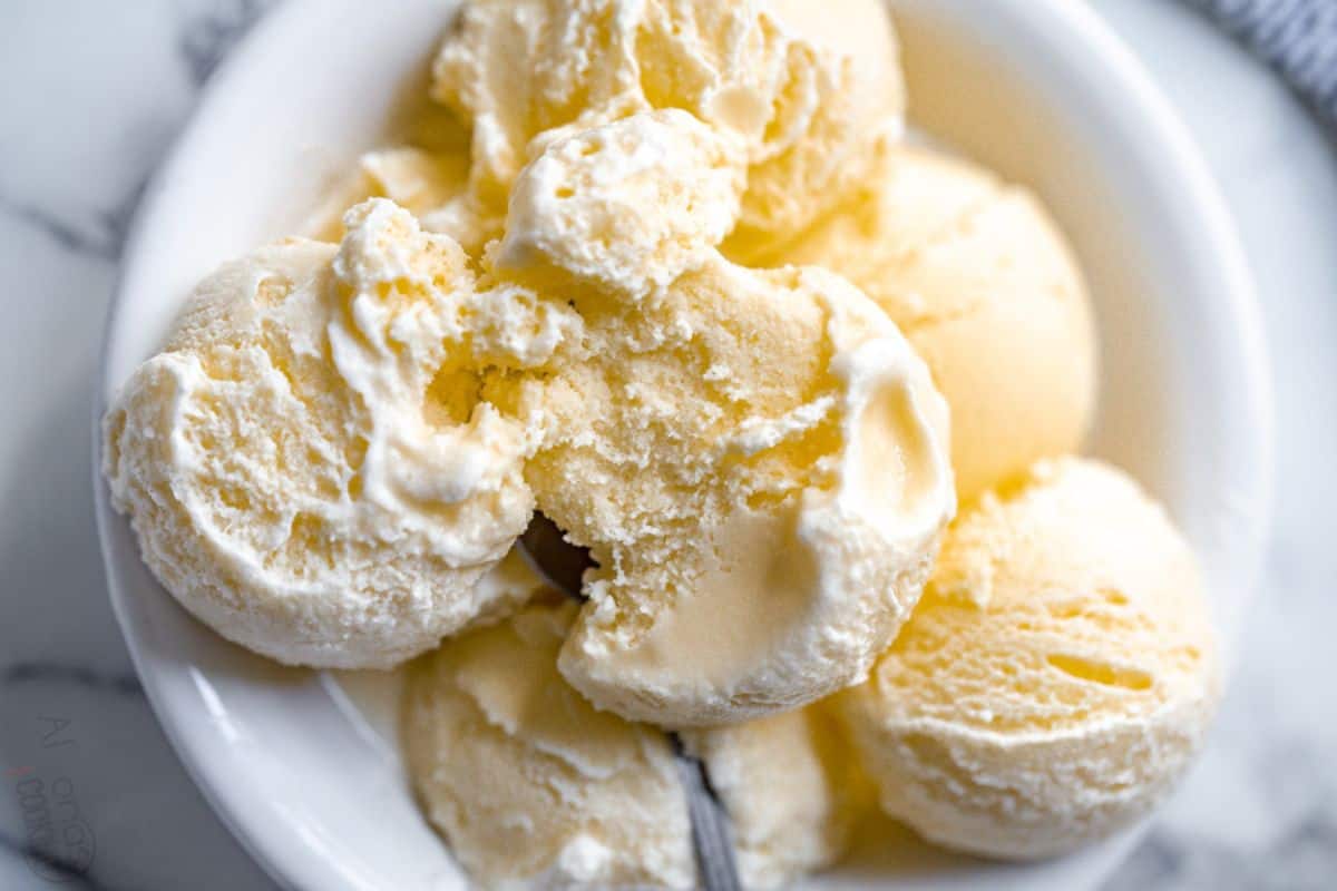 French Vanilla Ice Cream - Katie's Cucina