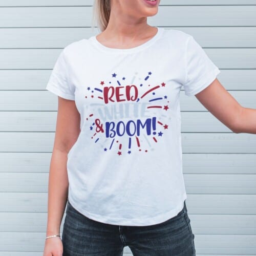 Red White Boom Shirt