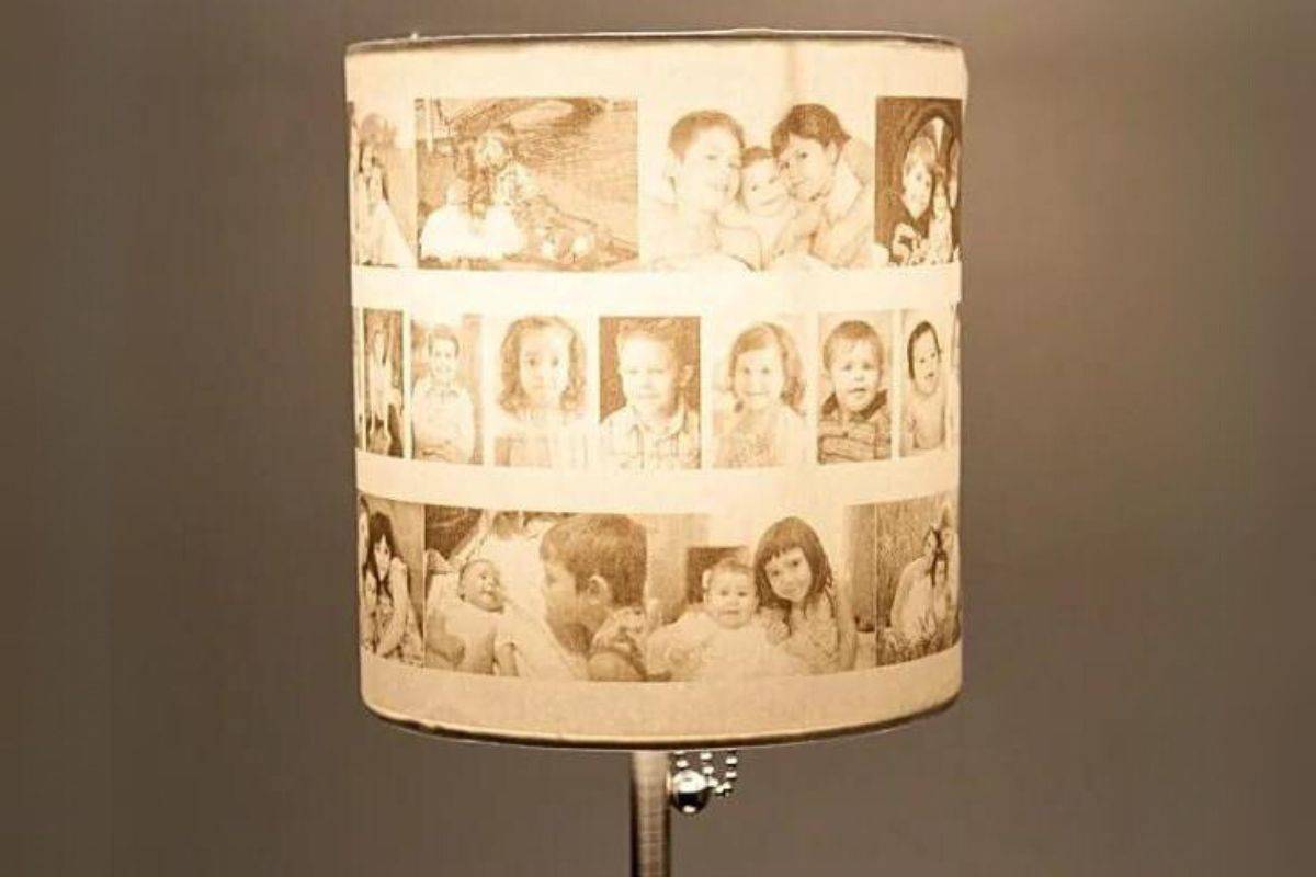 DIY Photo Lamp.
