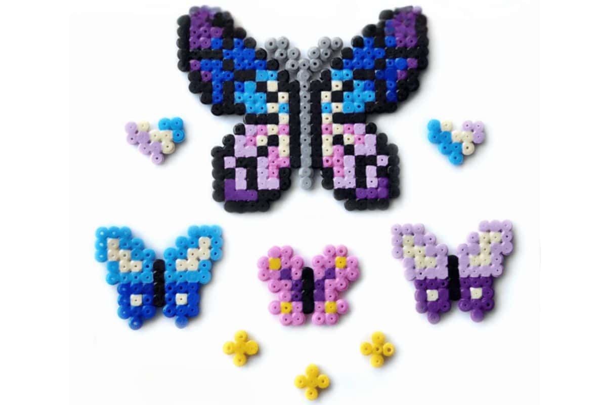 Butterfly Perler Bead Pattern Pack.