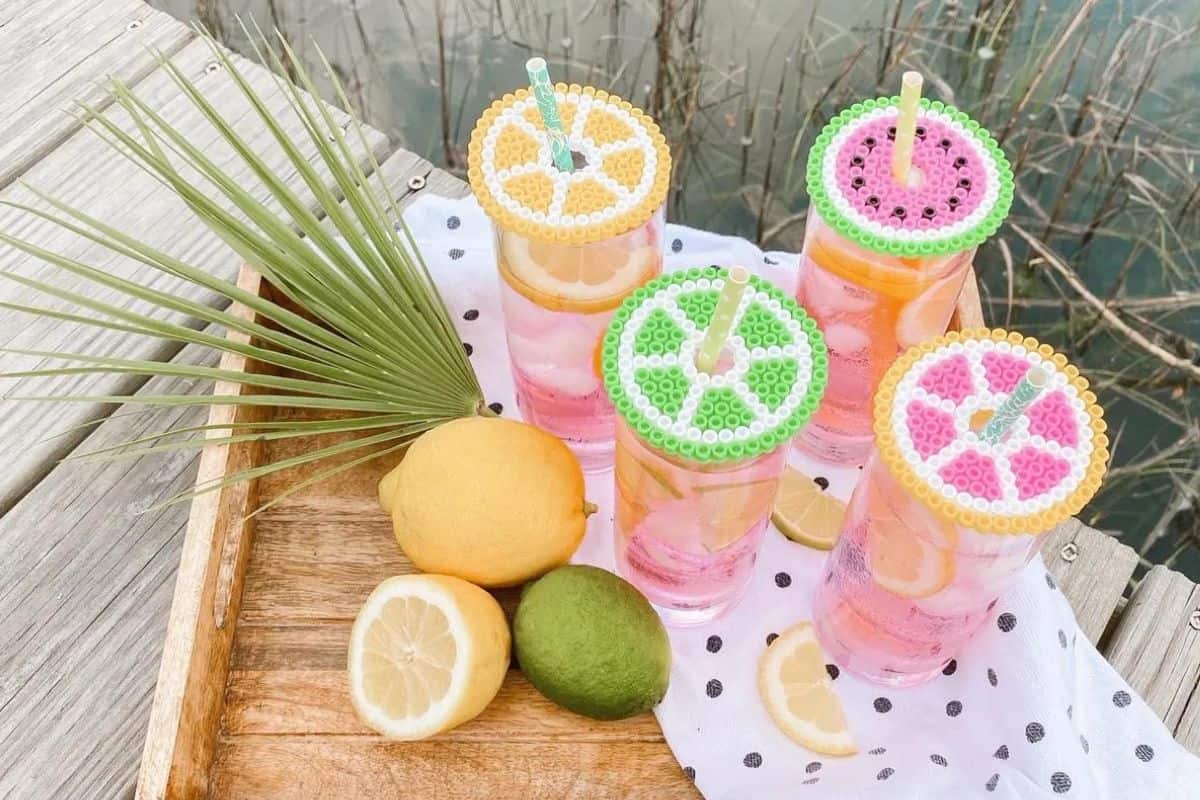 Fruit-Inspired Drink Covers.