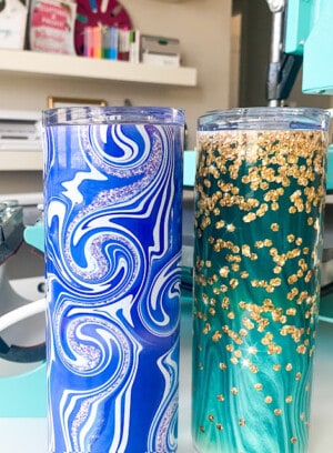 Add Glitter to Sublimation Tumblers