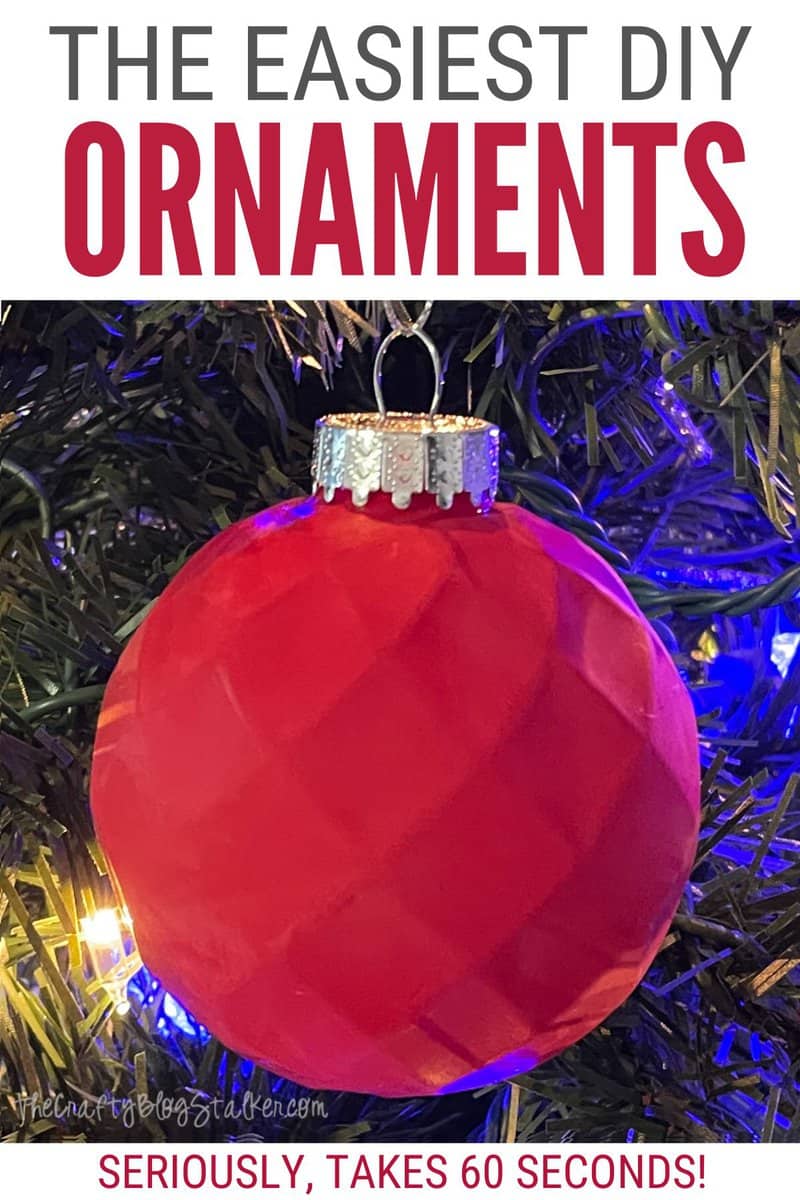 How to Make Christmas Balloon Ornaments Crafty Blog Stalker